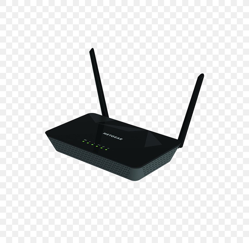 DSL Modem NETGEAR D1500 Router Wi-Fi, PNG, 800x800px, Dsl Modem, Asymmetric Digital Subscriber Line, Electronics, Electronics Accessory, Modem Download Free