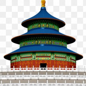 Temple - Temple Of Heaven Forbidden City Summer Palace Great Wall Of China PNG