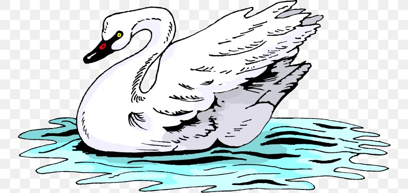 Cygnini Duck Bird Clip Art, PNG, 750x389px, Cygnini, Animal, Art, Artwork, Beak Download Free