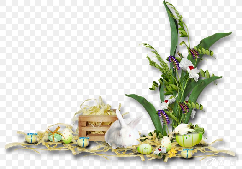 Easter Bunny Floral Design Clip Art, PNG, 800x571px, Easter, Easter Bunny, Floral Design, Floristry, Flower Download Free