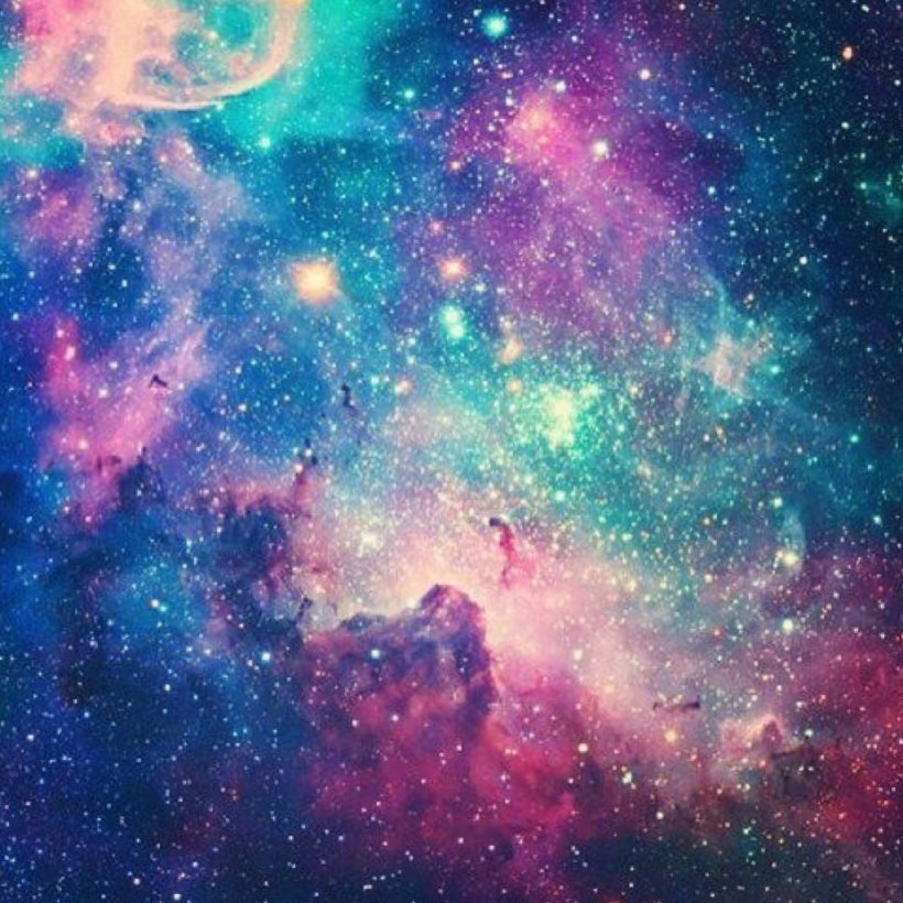 colorful stars background galaxy