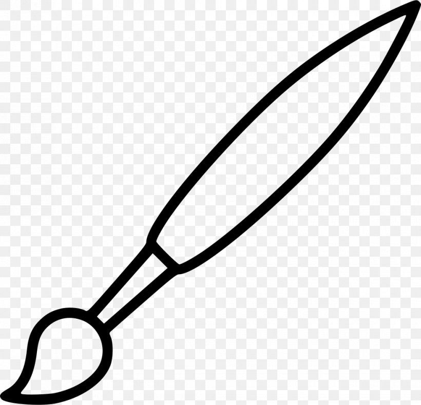 Paintbrush Drawing Painting Clip Art, PNG, 980x944px, Paintbrush, Art, Artist, Black And White, Brush Download Free