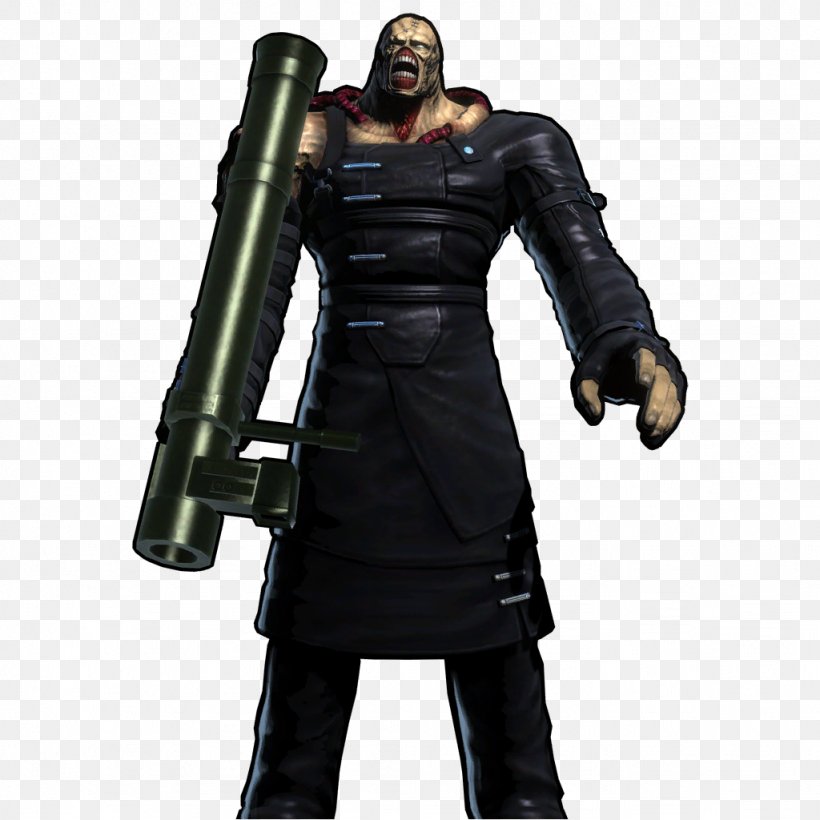 Resident Evil 3: Nemesis Ultimate Marvel Vs. Capcom 3 Marvel Vs. Capcom 3: Fate Of Two Worlds Tyrant, PNG, 1024x1024px, Nemesis, Action Figure, Capcom, Character, Fictional Character Download Free