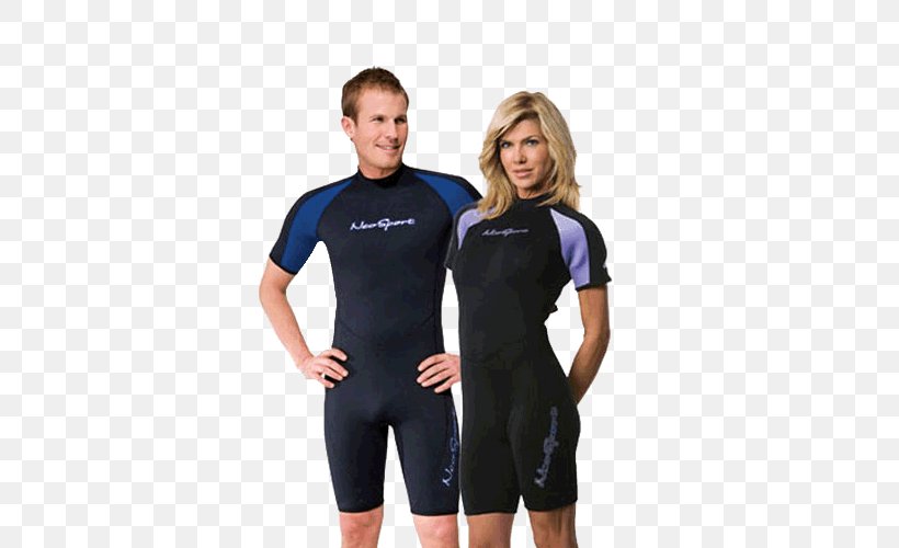 T-shirt Wetsuit Neoprene Tankini Swimsuit, PNG, 500x500px, Tshirt, Blue, Boyshorts, Clothing, Electric Blue Download Free