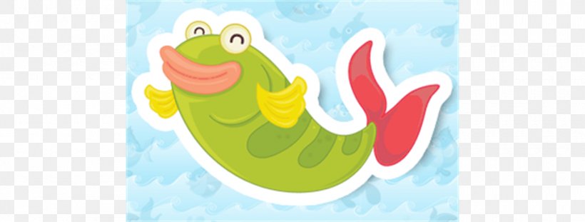 Tree Frog Fish Desktop Wallpaper, PNG, 960x365px, Tree Frog, Amphibian, Art, Computer, Fish Download Free