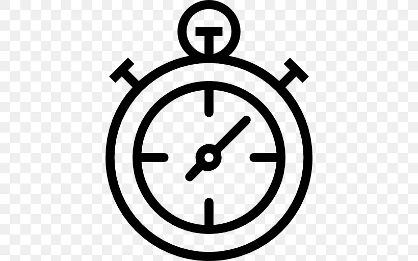 Chronometer Watch Clock Symbol Vecteur, PNG, 512x512px, Chronometer Watch, Area, Badge, Black And White, Clock Download Free