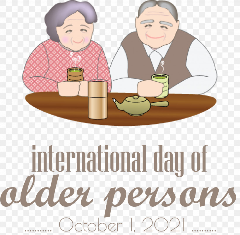 International Day For Older Persons Older Person Grandparents, PNG, 3000x2949px, International Day For Older Persons, Ageing, Behavior, Conversation, Cooking Download Free