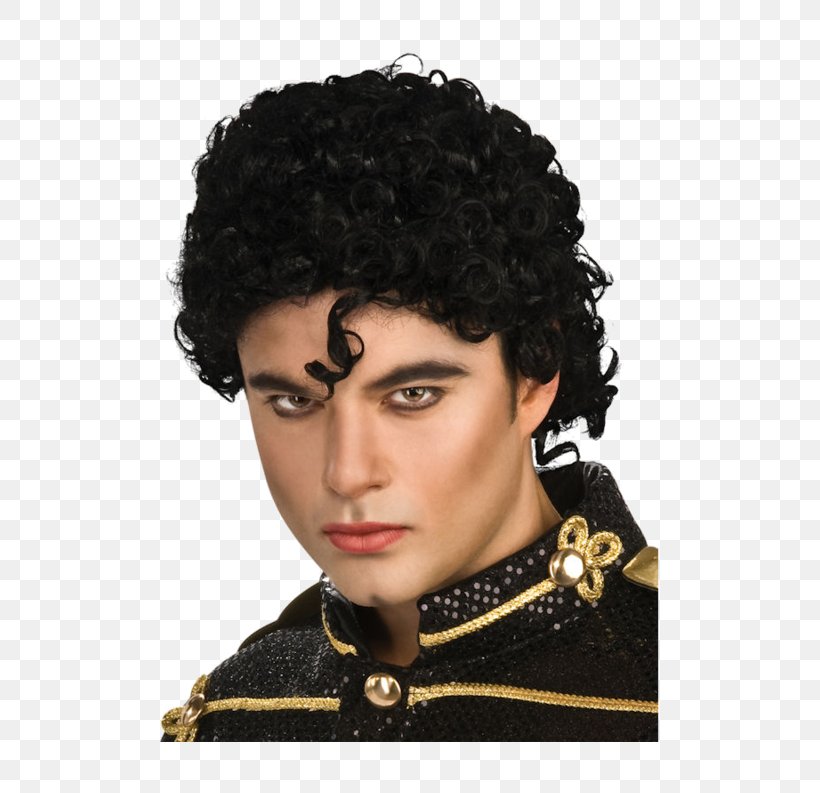 Michael Jackson's Thriller Jacket Wig Costume, PNG, 500x793px, Michael Jackson, Adult, Afro, Bad, Black Hair Download Free