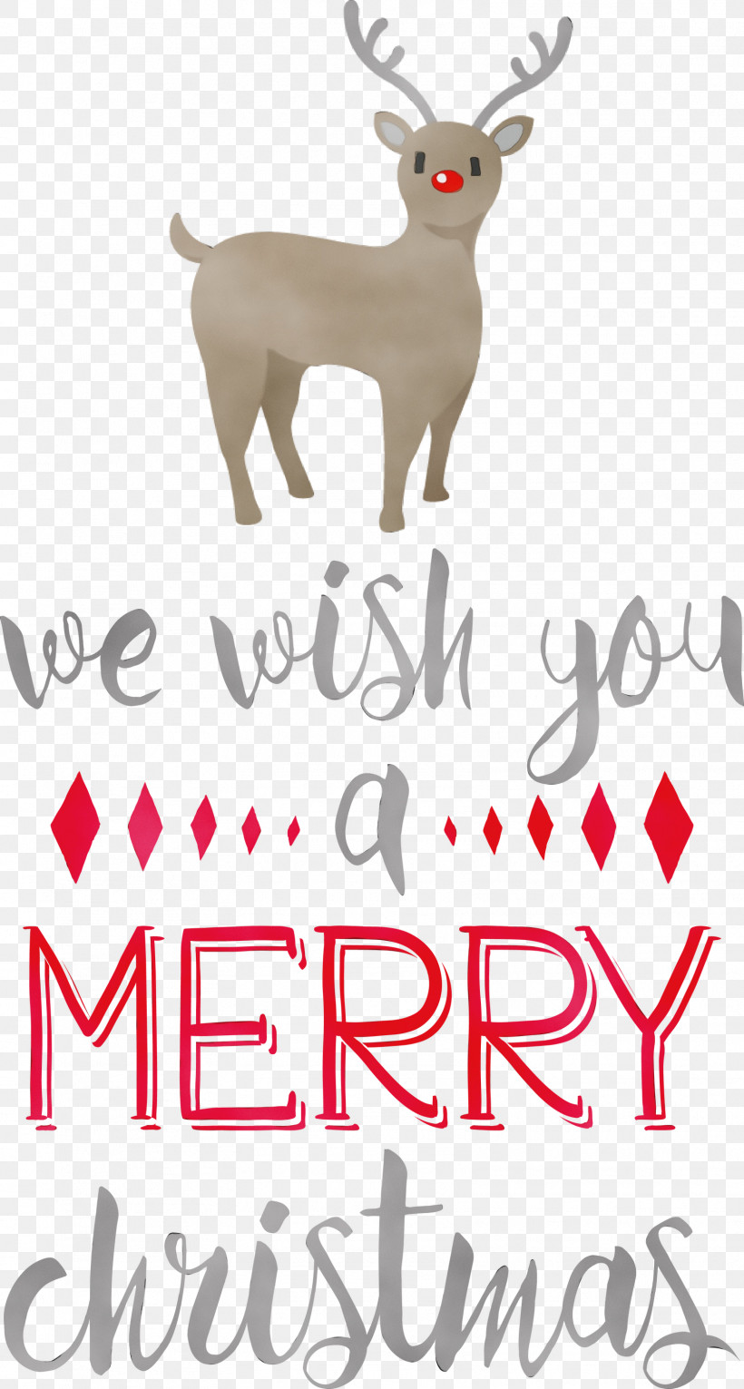 Reindeer, PNG, 1606x3000px, Merry Christmas, Antler, Deer, Meter, Paint Download Free
