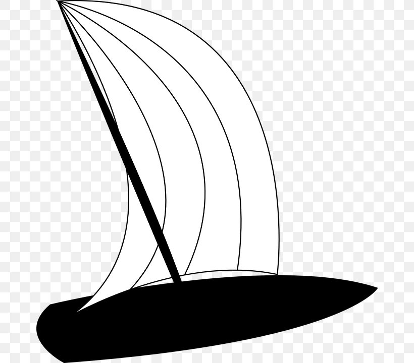 Windsurfing Clip Art Surfboard, PNG, 676x720px, Windsurfing, Black And White, Dog Surfing, Kitesurfing, Line Art Download Free