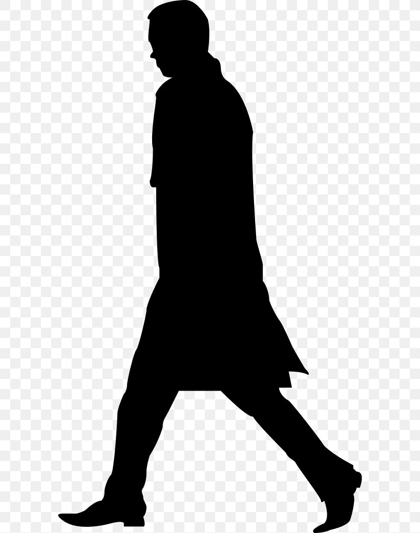 Silhouette Clip Art, PNG, 594x1041px, Silhouette, Black, Black And ...