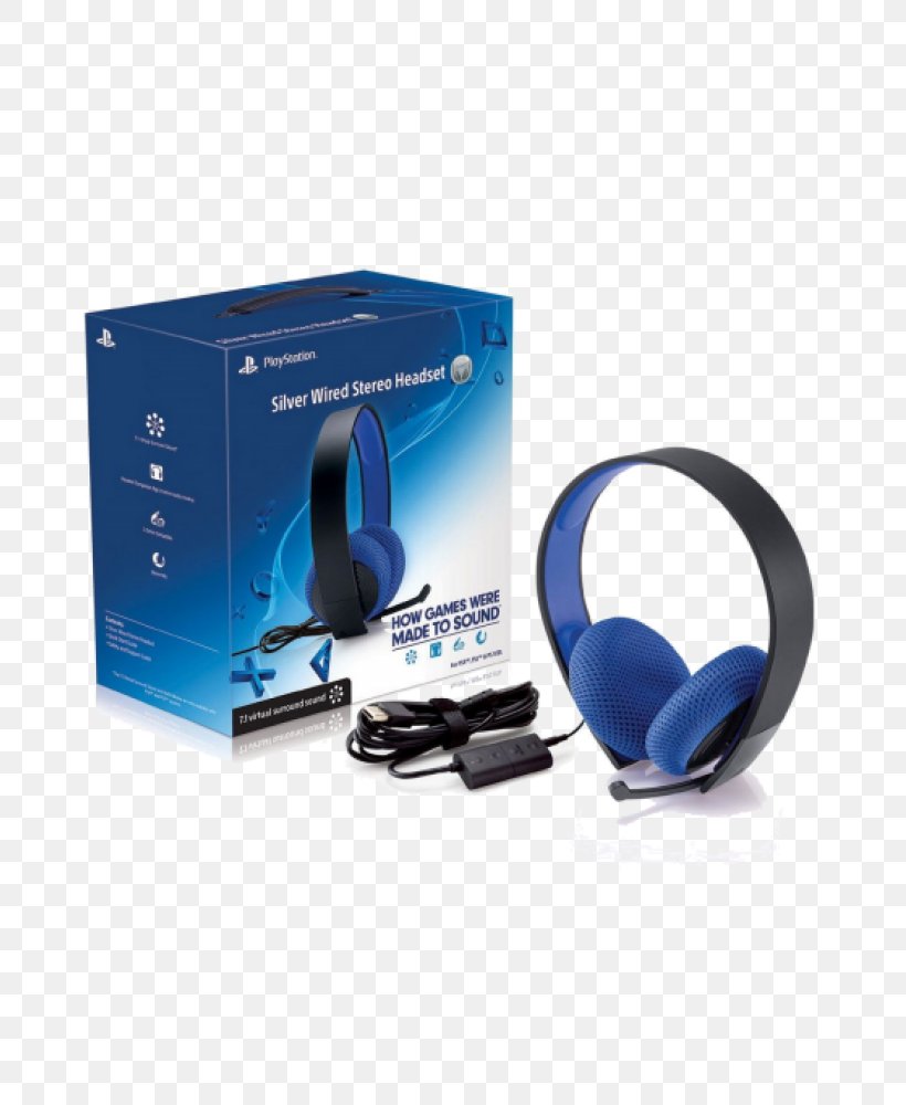 Sony PlayStation Silver Wired Stereo Headset PlayStation 4 PlayStation 3 PlayStation Vita, PNG, 766x1000px, Playstation, Audio, Audio Equipment, Electronic Device, Electronics Download Free