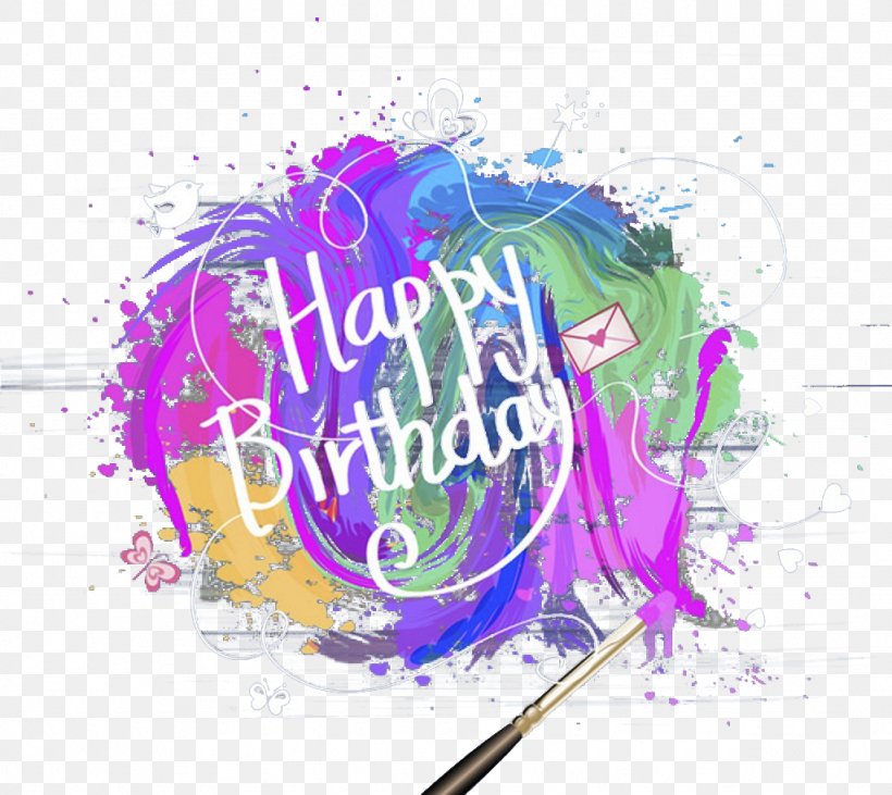 Graphic Design Birthday, PNG, 1024x913px, Birthday, Birthday Card, Brand, Illustrator, Magenta Download Free