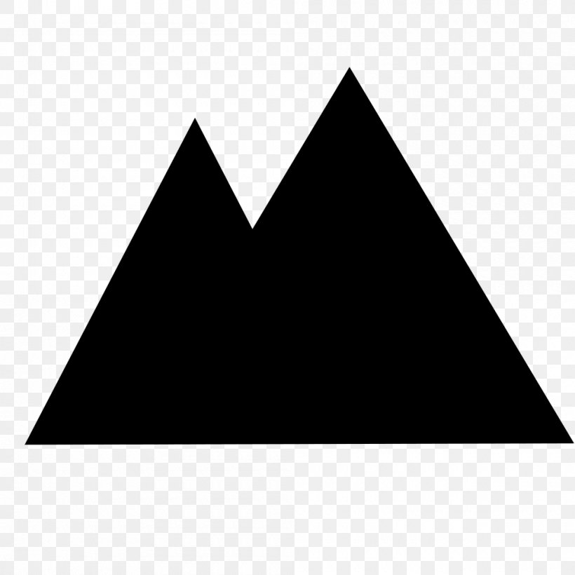 Mountain Clip Art, PNG, 1000x1000px, Mountain, Aconcagua, Black, Black And White, Keyword Research Download Free