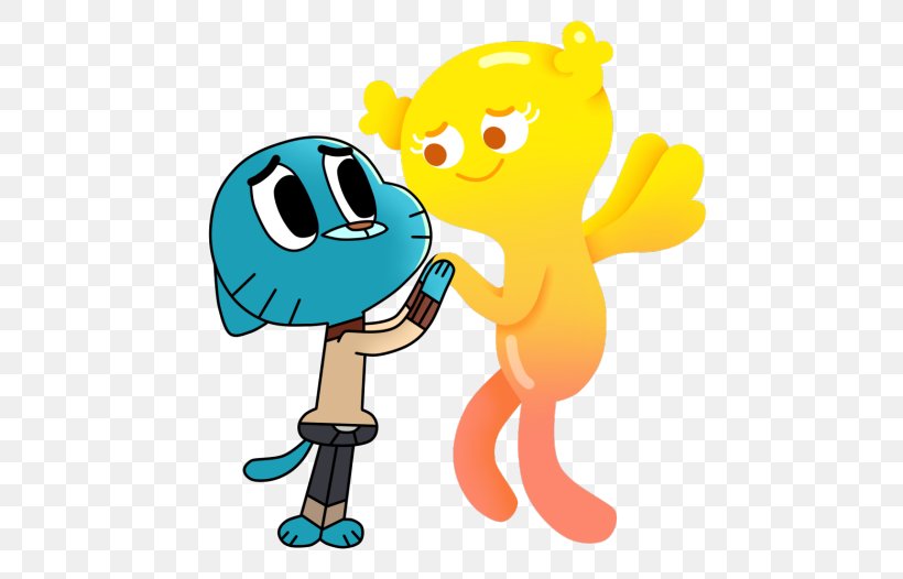 Gumball Watterson Penny Fitzgerald YouTube Cartoon Network, PNG, 500x526px, Gumball Watterson, Amazing World Of Gumball, Animal Figure, Animated Series, Area Download Free