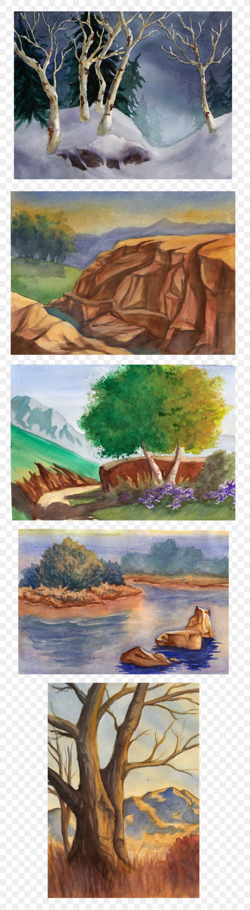 Painting Water Resources Ecosystem Visual Arts Organism, PNG, 900x3272px, Painting, Art, Ecosystem, Landscape, Organism Download Free