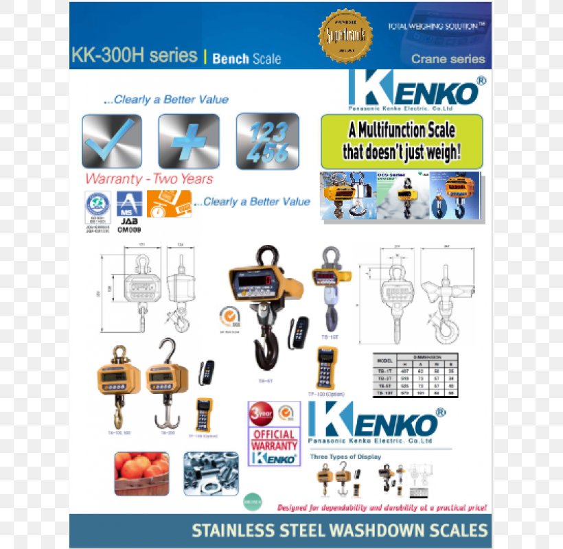 PT KENKO ELECTRIC INDONESIA Measuring Scales Measurement Weight Mall Taman Anggrek, PNG, 800x800px, Measuring Scales, Advertising, Area, Brand, Business Download Free