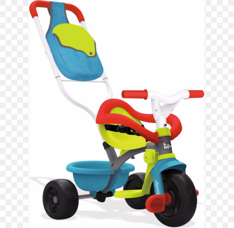 Tricycle Smoby Be Move Price Bicycle Kick Scooter, PNG, 800x800px, Tricycle, Bicycle, Blue, Comfort, Electric Blue Download Free