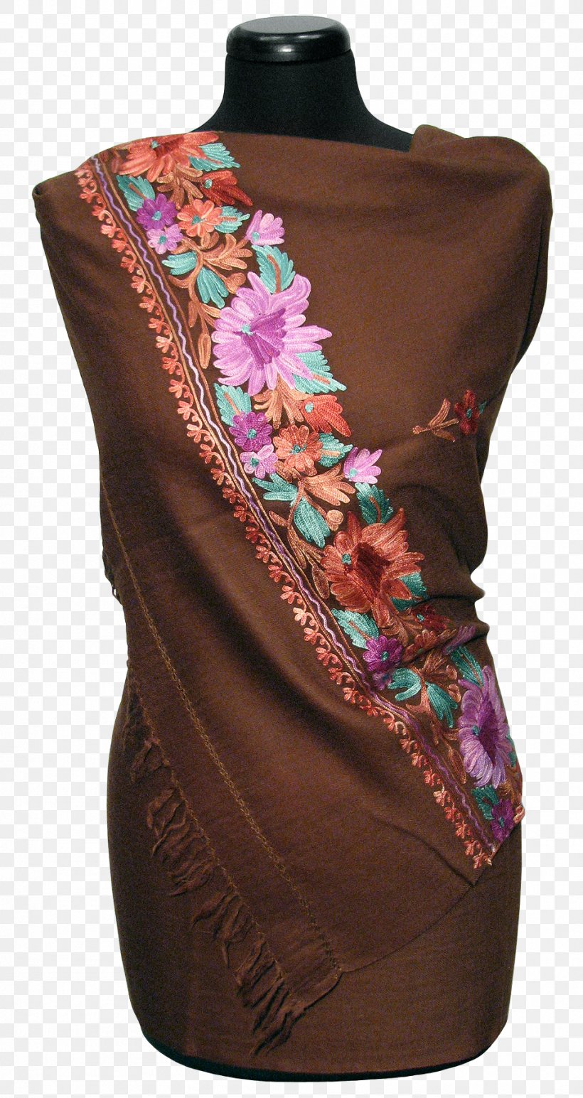 Blouse Brown Neck, PNG, 950x1790px, Blouse, Brown, Neck, Stole Download Free