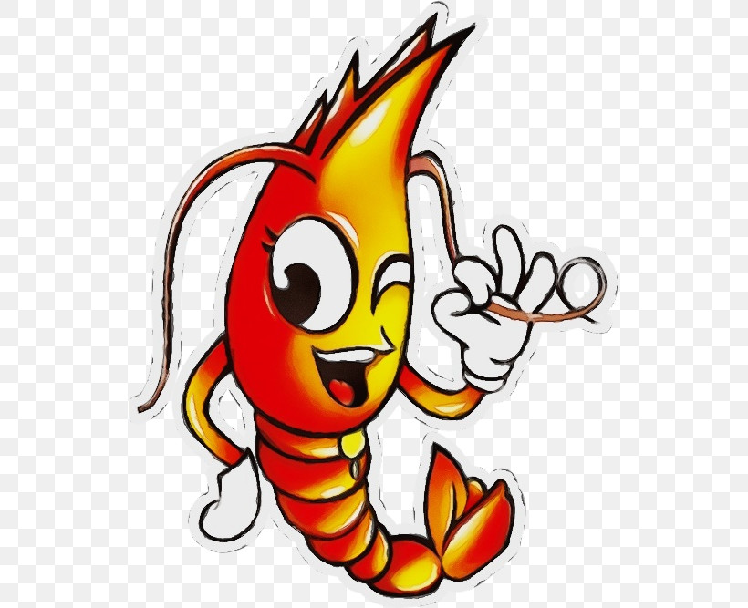 Cartoon Comics Entertainment Shrimp Avatar, PNG, 537x667px, Watercolor, Avatar, Cartoon, Comics, Drawing Download Free