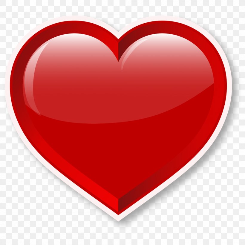 Heart Clip Art Valentine's Day Image Love, PNG, 1000x1000px, Heart, Affection, Facebook, Love, Red Download Free