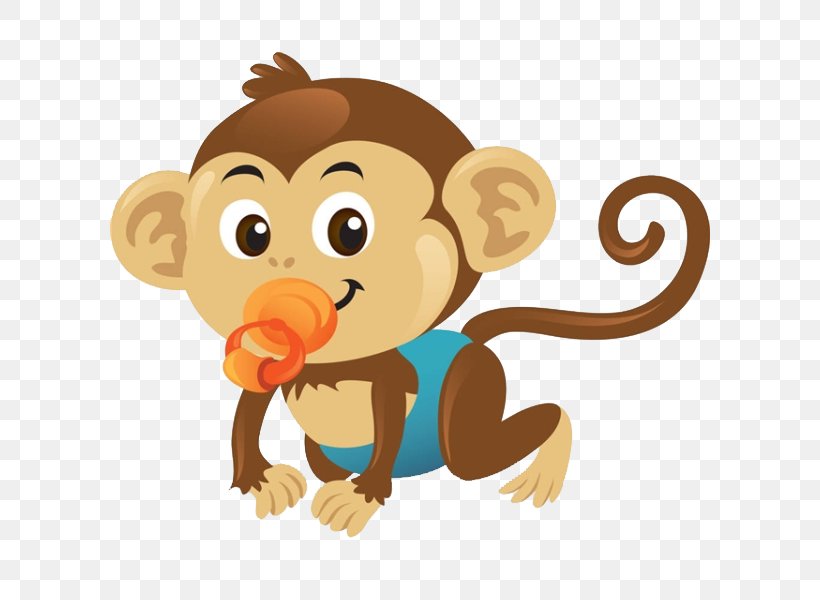 Baby Monkeys Royalty-free Clip Art, PNG, 600x600px, Watercolor, Cartoon, Flower, Frame, Heart Download Free