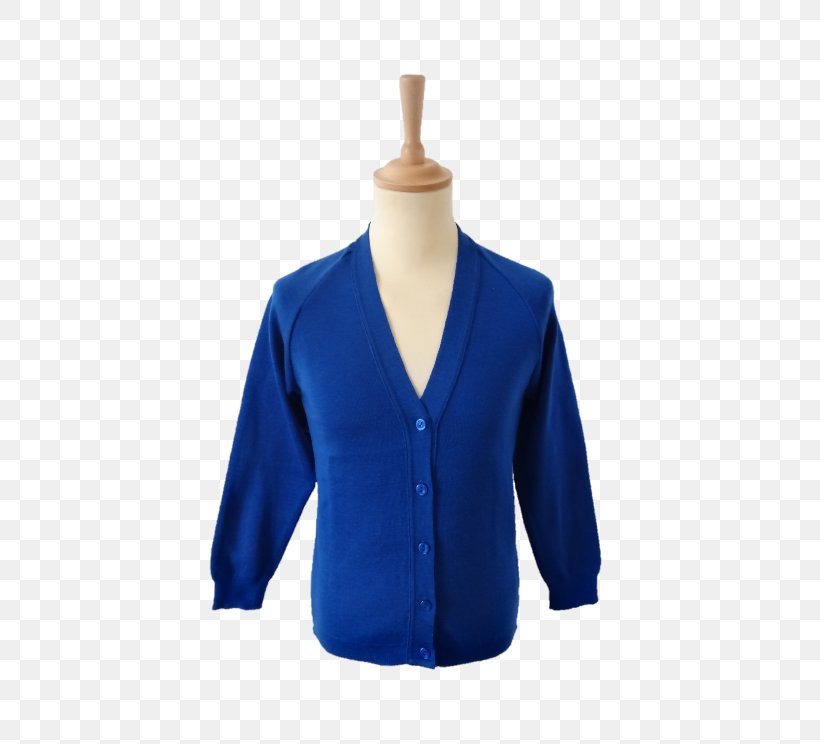 Cardigan Neck Sleeve, PNG, 562x744px, Cardigan, Blue, Clothing, Cobalt Blue, Electric Blue Download Free