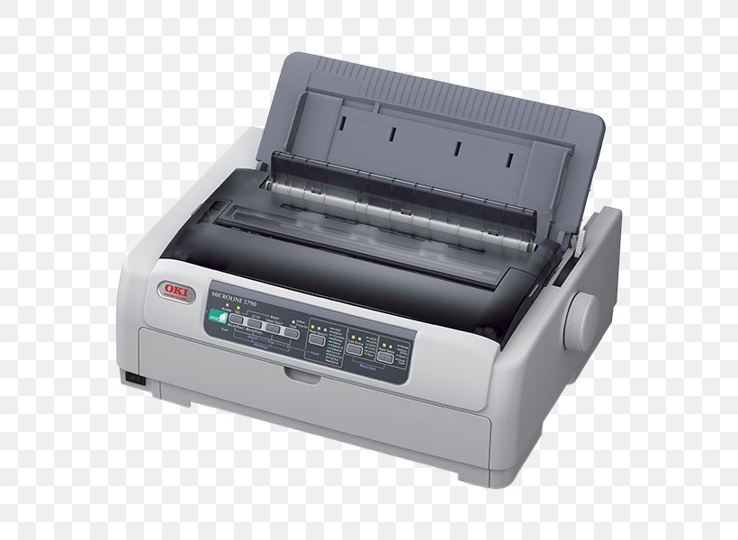 Paper Dot Matrix Printing Oki Electric Industry OKI ML5720eco Hardware/Electronic, PNG, 600x600px, Paper, Dot Matrix, Dot Matrix Printer, Dot Matrix Printing, Dots Per Inch Download Free