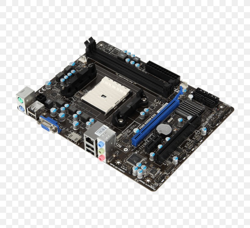 Socket FM2 Motherboard MicroATX Micro-Star International CPU Socket, PNG, 750x750px, Socket Fm2, Advanced Micro Devices, Atx, Central Processing Unit, Chipset Download Free