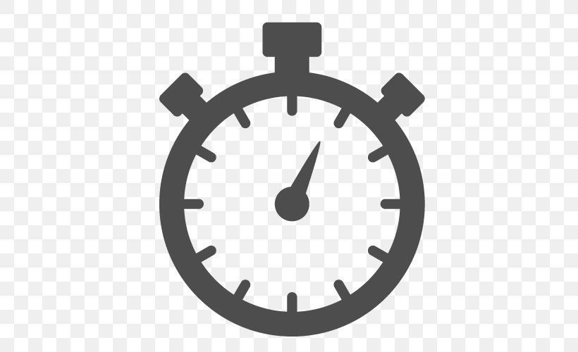 Stopwatch Clock Timer, PNG, 500x500px, Stopwatch, Alarm Clock, Alarm Clocks, Black And White, Clock Download Free
