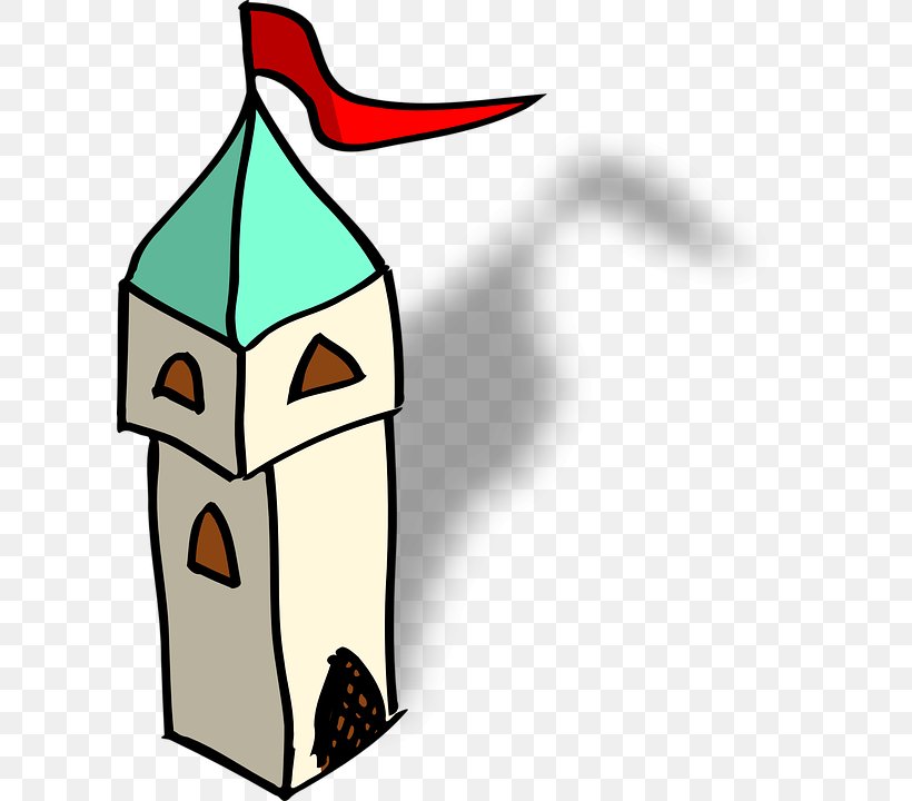Tower Clip Art, PNG, 610x720px, Tower, Art, Artwork, Clock Tower, Drawing Download Free