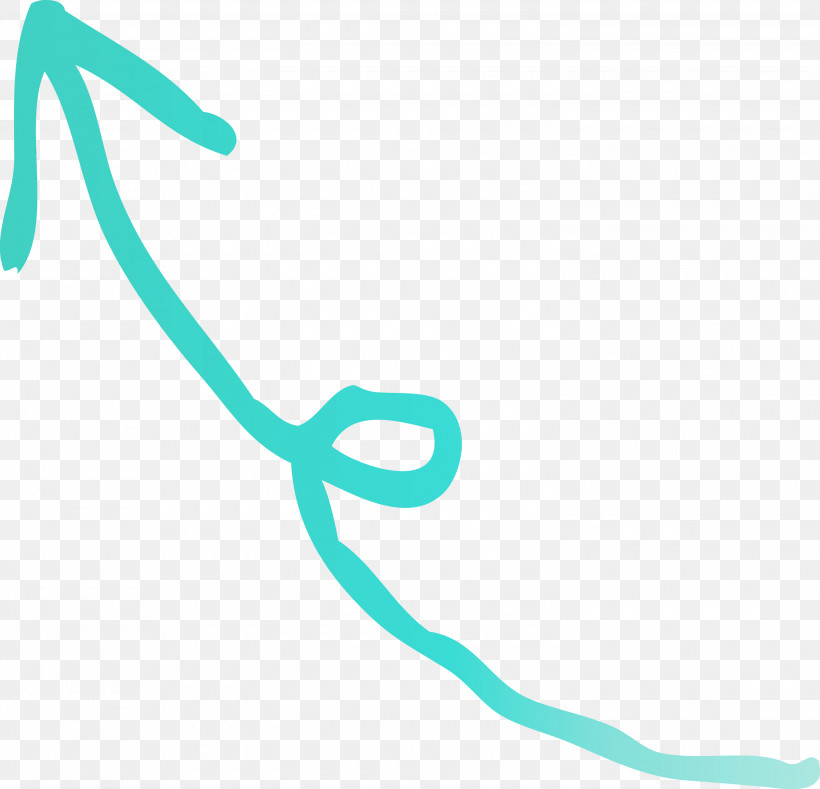 Aqua Turquoise Teal Line, PNG, 3000x2887px, Curved Arrow, Aqua, Line, Paint, Teal Download Free