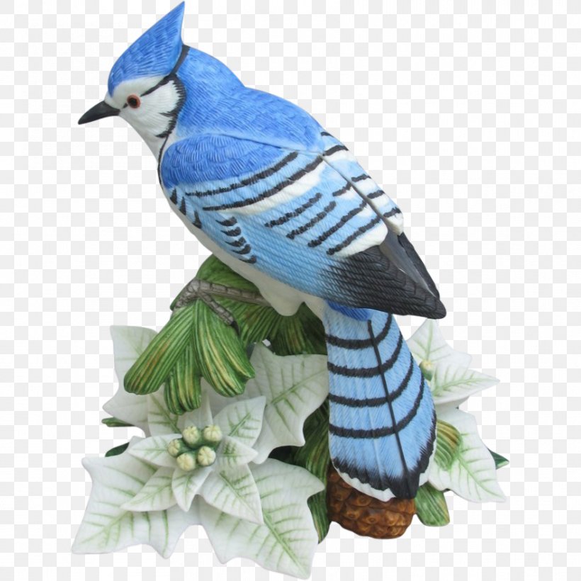 Blue Jay Bird Figurine Porcelain, PNG, 882x882px, Blue Jay, Beak, Bird, Bluebird, Christmas Download Free