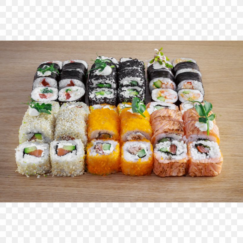 California Roll Gimbap Vegetarian Cuisine Sushi 07030, PNG, 850x850px, California Roll, Appetizer, Asian Food, Comfort, Comfort Food Download Free