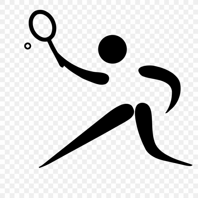 Tennis Centre Racket Soft Tennis Olympic Games, PNG, 1024x1024px, Tennis, Area, Ball, Black, Black And White Download Free