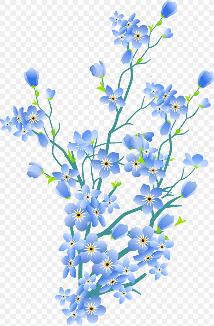 Cut Flowers Twig Petal Flowering Plant, PNG, 1184x1800px, Flower, Blossom, Blue, Blume, Branch Download Free