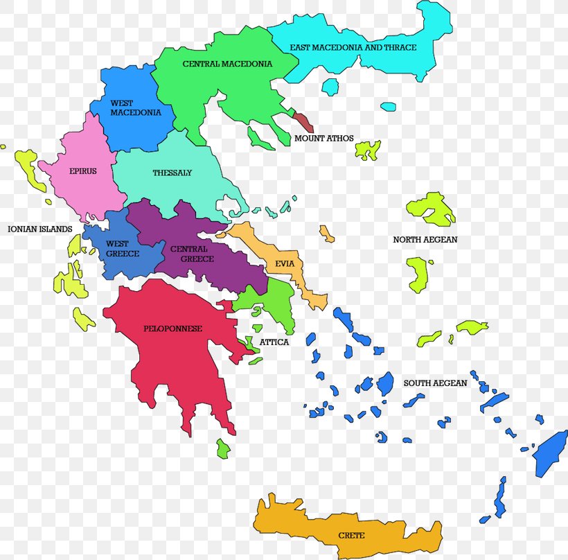 Greece Mapa Polityczna Regions Of Italy, PNG, 820x808px, Greece, Administrative Division, Area, Country, Ecoregion Download Free