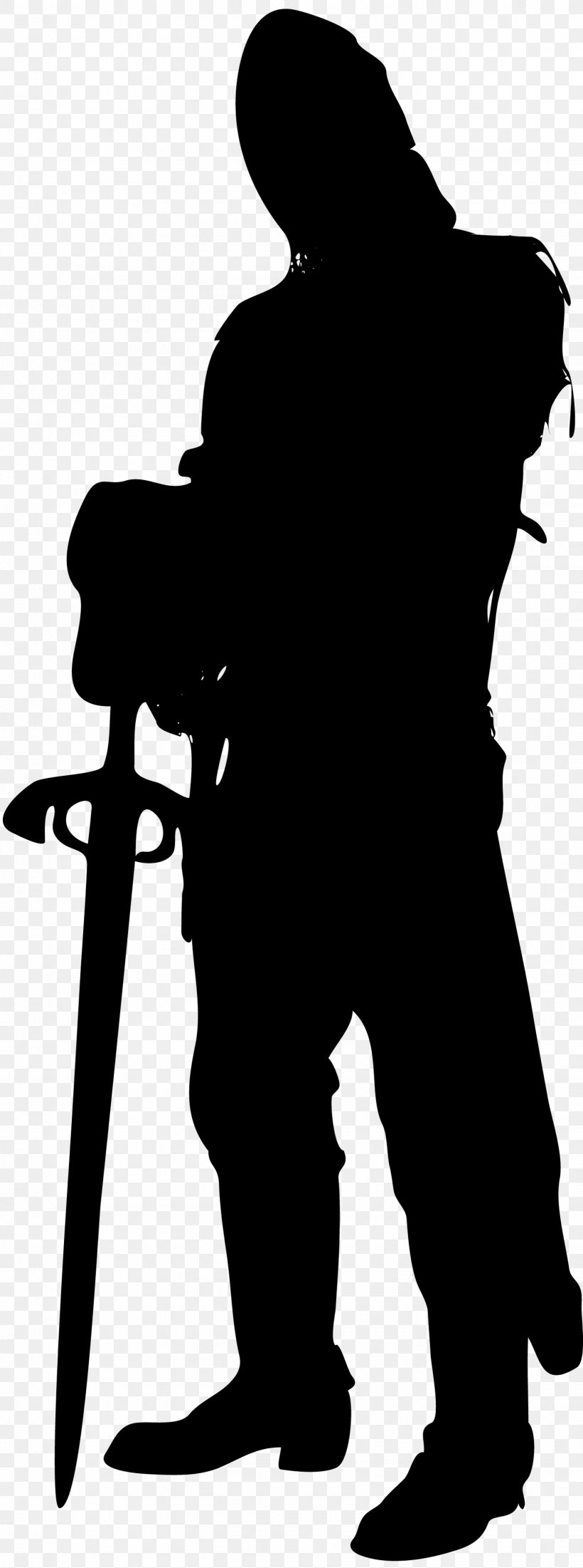Silhouette Child Clip Art, PNG, 1430x3840px, Silhouette, Art, Black And White, Boy, Child Download Free