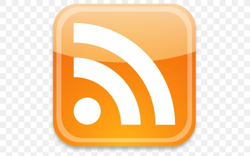 Web Feed RSS Blog News Aggregator, PNG, 512x512px, Web Feed, Blog, Blogger, Brand, Friendfeed Download Free
