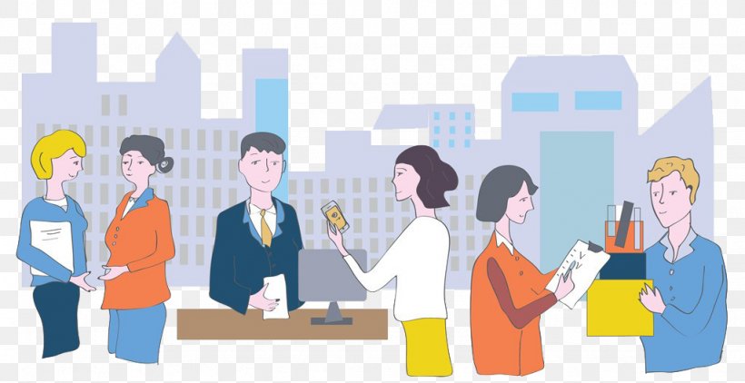 Meeting Office Conversation Illustration, PNG, 1024x527px, Meeting, Business, Communication, Conversation, Education Download Free