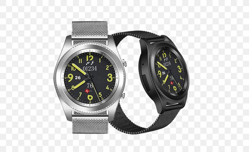 Smartwatch Heart Rate Monitor Samsung Galaxy S9 Bluetooth Low Energy, PNG, 500x500px, Smartwatch, Activity Monitors, Android, Bluetooth, Bluetooth Low Energy Download Free