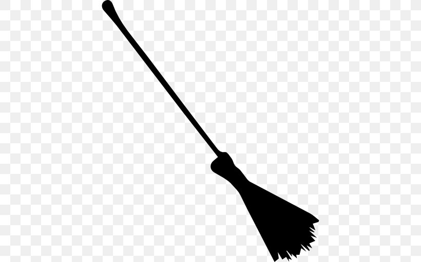 Witch's Broom Computer Icons, PNG, 512x512px, Broom, Besom, Black And White, Halloween, Household Cleaning Supply Download Free
