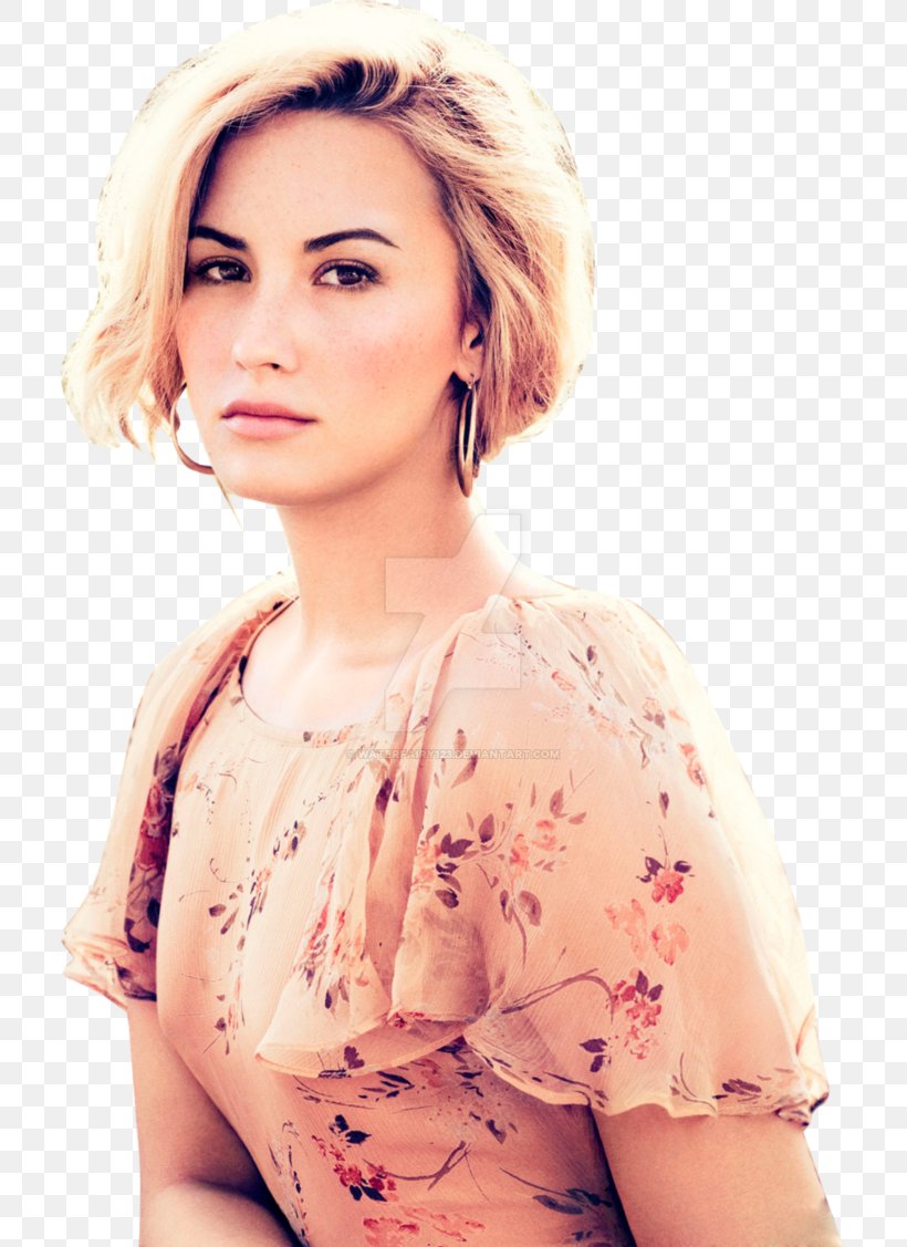 Demi Lovato The X Factor (U.S.) Teen Vogue Magazine, PNG, 709x1127px, Watercolor, Cartoon, Flower, Frame, Heart Download Free