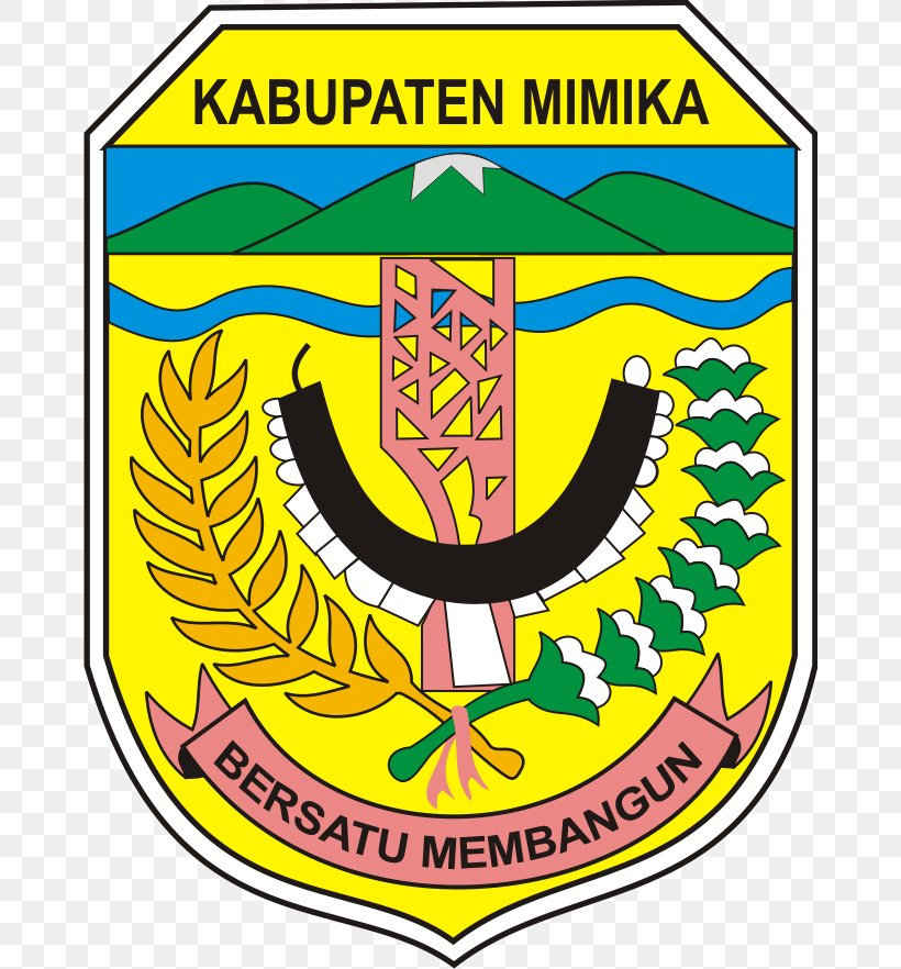 Jayapura Regency Ibu Kota Kabupaten Timika Kwamki, PNG, 668x882px, Regency, Area, Brand, Crest, Ibu Kota Kabupaten Download Free