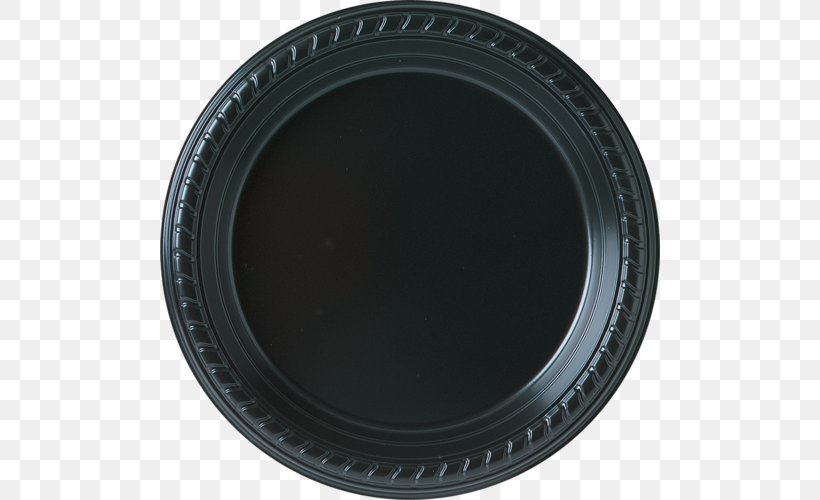 Plate Plastic Disposable Polystyrene Party, PNG, 500x500px, Plate, Assortment Strategies, Automotive Tire, Black, Camera Lens Download Free
