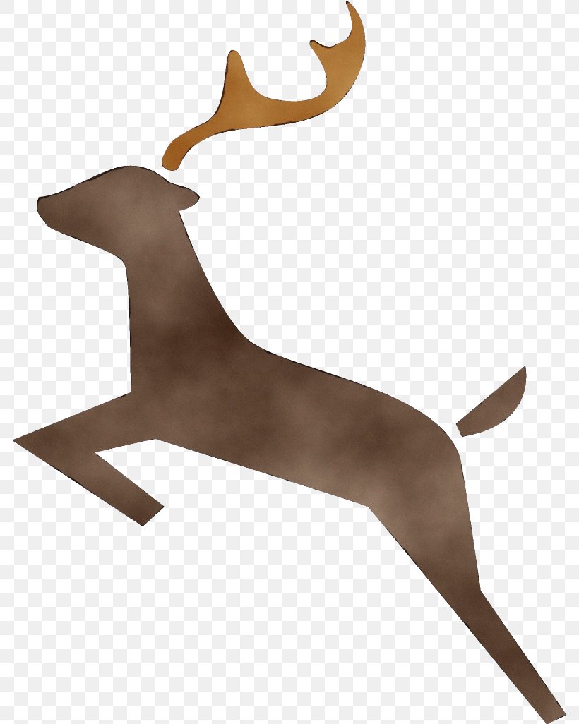 Reindeer, PNG, 788x1026px, Watercolor, Animal Figure, Deer, Fawn, Paint Download Free