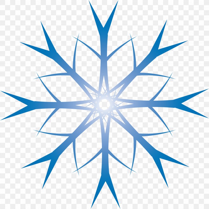 Snowflake Christmas, PNG, 4130x4130px, Snowflake, Artwork, Black And White, Blue, Christmas Download Free