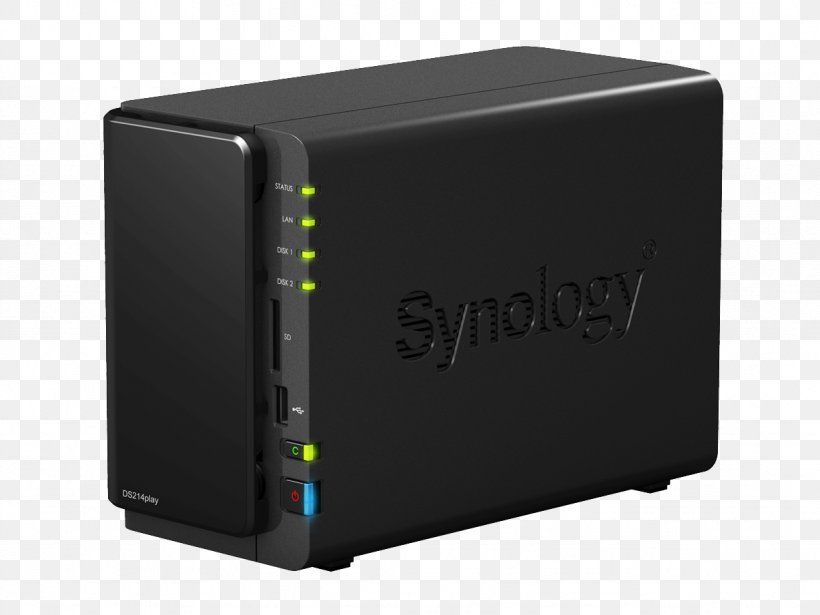 Synology DiskStation DS216+ Network Storage Systems Synology Inc. Synology Disk Station DS216+ II, PNG, 1229x922px, Synology Diskstation Ds216, Audio, Computer Component, Data Storage, Data Storage Device Download Free