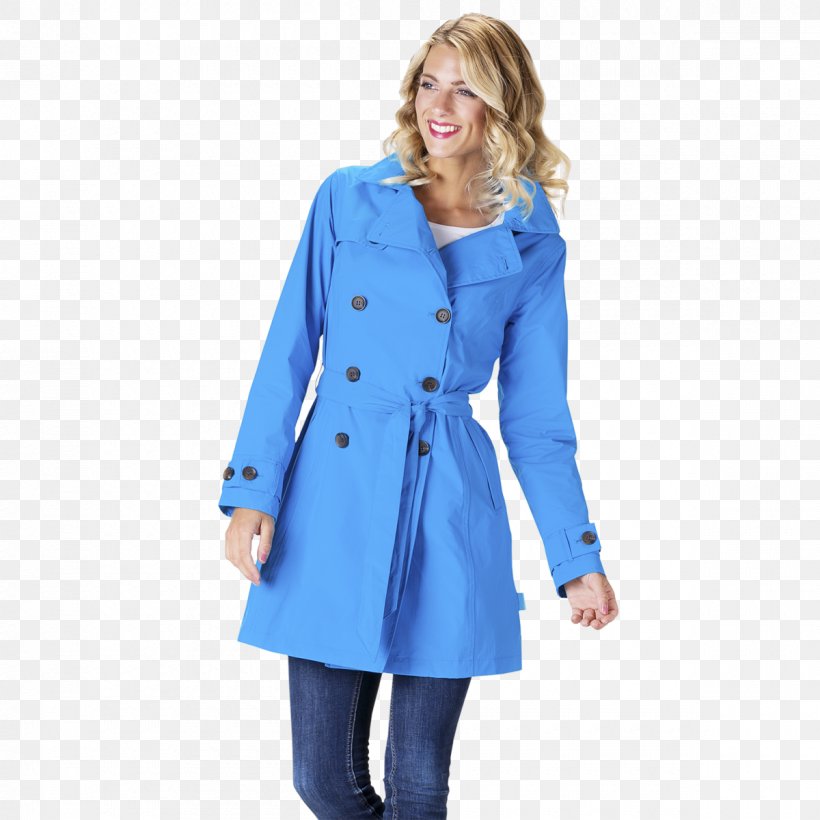 Trench Coat Raincoat Jacket Hood, PNG, 1200x1200px, Trench Coat, Belt, Blue, Button, Cardigan Download Free