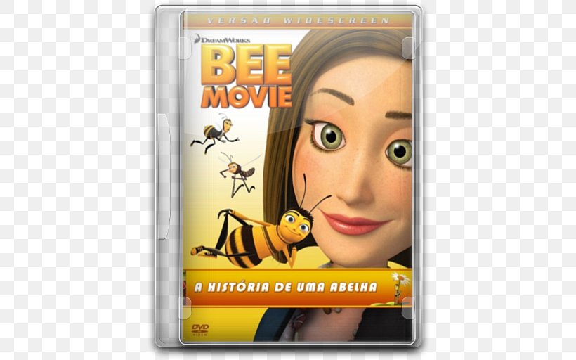 Bee Movie YouTube Film, PNG, 512x512px, 2007, Bee Movie, Bee, Cinema, Face Download Free